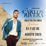 Boletos para Concierto de Carlos Rivera en Huamantla