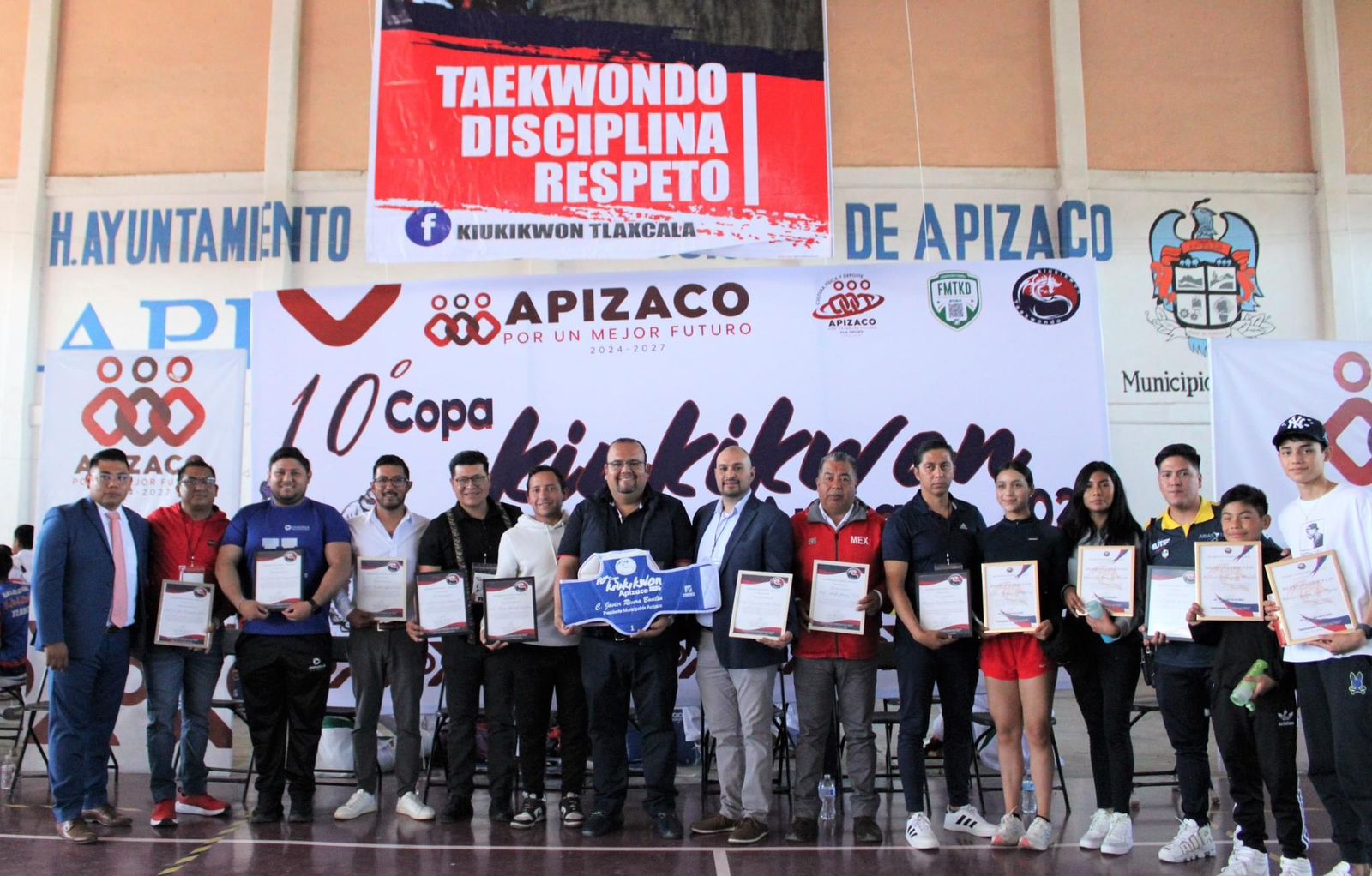 CONCLUYE CON ÉXITO EL TORNEO DE TAEKWONDO EN APIZACO