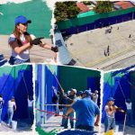 Diputada Miriam Martínez rescata cancha deportiva en Calpulalpan