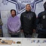 Policía de Apizaco y Marina detienen a pareja armada en Texcalac