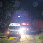Policía de Apizaco recupera camioneta robada tras persecución
