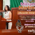 Miriam Martínez impulsa educación inicial digna en Tlaxcala